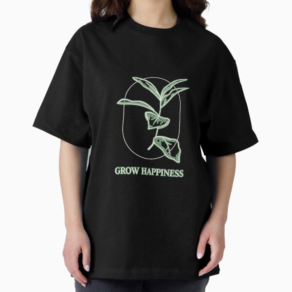 Item preview, Grow Happiness Big Leaf Plant designed and sold by organicsketch.