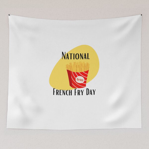 Item preview, National French Fry Day! designed and sold by TrendCreations.