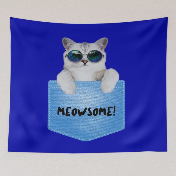 Item preview, MEOWSOME designed and sold by RetroPlaceee.