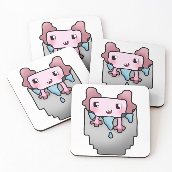 Item preview, Cute Minecraft Axolotl designed and sold by ColsonC.