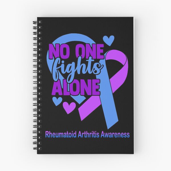 Item preview, No One Fight Alone Rheumatoid Arthritis Awareness designed and sold by Sabfit.