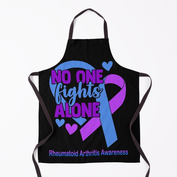 Item preview, No One Fight Alone Rheumatoid Arthritis Awareness designed and sold by Sabfit.