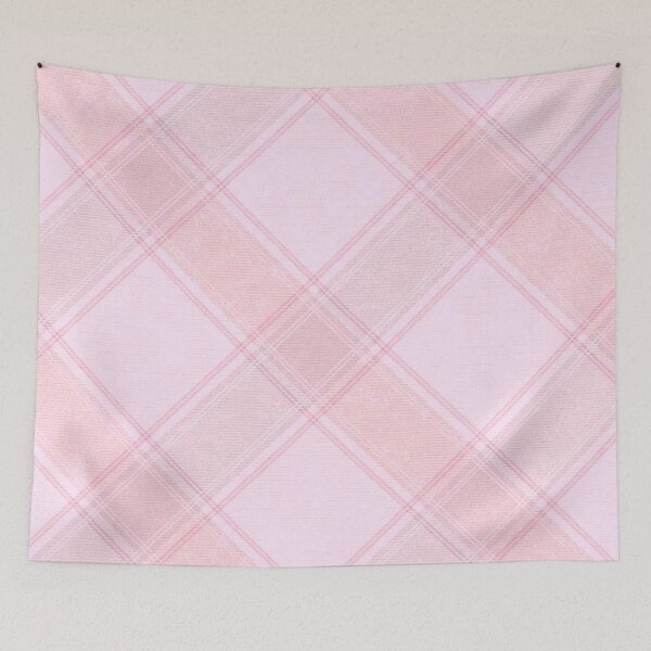 Item preview, comfy tartan in pinkish designed and sold by duvet-day.