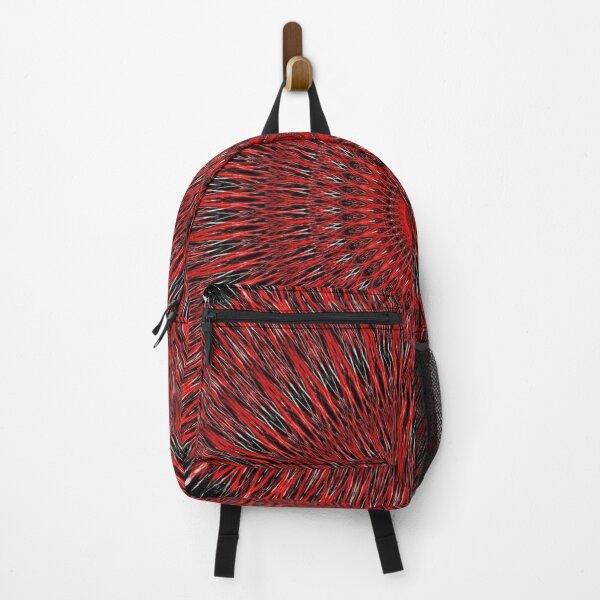 Item preview, Abstract Red, Maroon & White Wired Spiral designed and sold by SXW Designs.