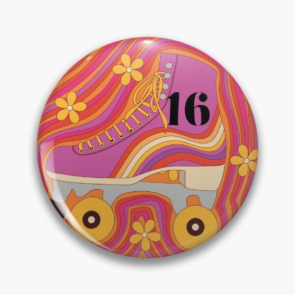 Item preview, Roller Skating Birthday Girl 16 Logo designed and sold by Peggy Lindstrom.