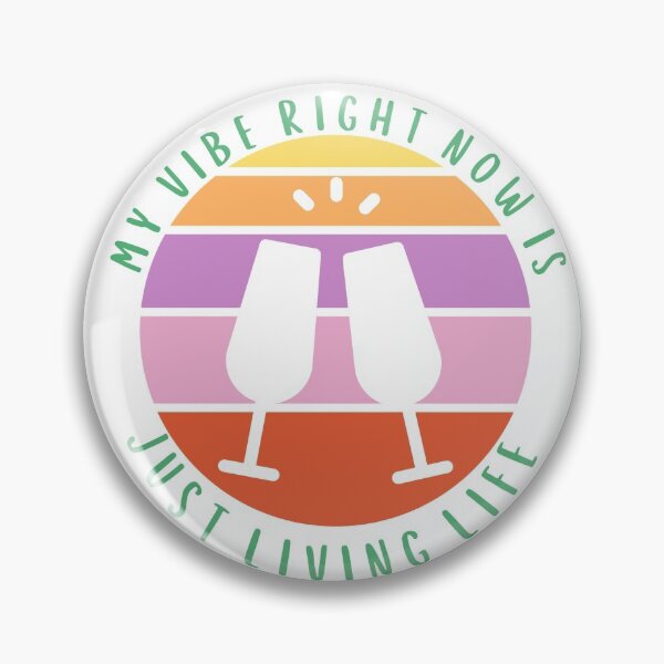 Item preview, My vibe right now is just living life designed and sold by lunajoon.