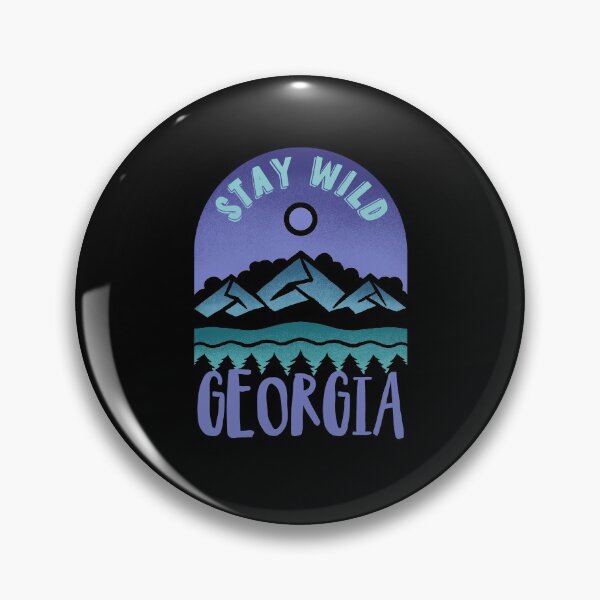 Artikelvorschau, Stay Wild Georgia Nature Quote entworfen und verkauft von HalpinDesign.