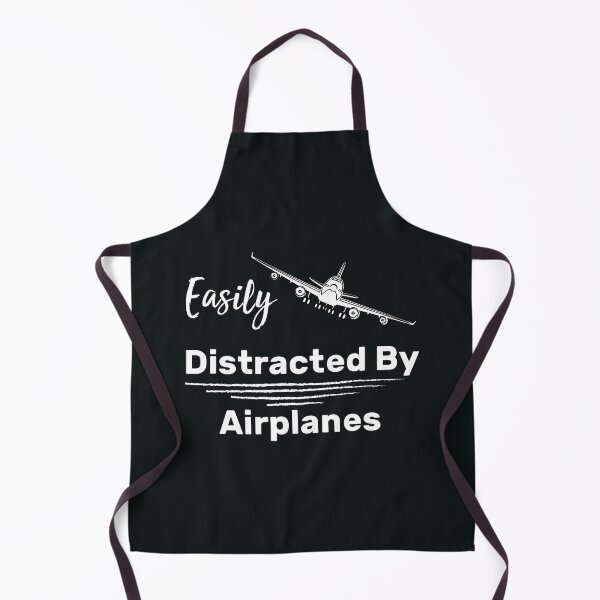 Item preview, Easily distracted by airplanes: Funny airplanes lovers design for men, women ,girls and boys. designed and sold by Otmaneshop.