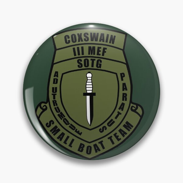 Item preview, SOTG III MEF Coxswain Small Boat Team designed and sold by ModernLogo.