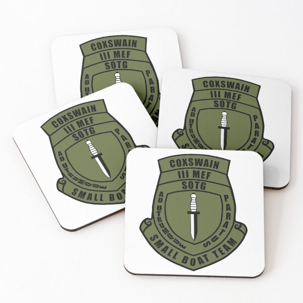 Item preview, SOTG III MEF Coxswain Small Boat Team designed and sold by ModernLogo.