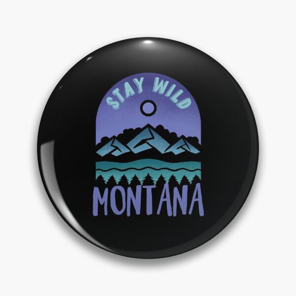 Artikelvorschau, Stay Wild Montana Nature Quote entworfen und verkauft von HalpinDesign.