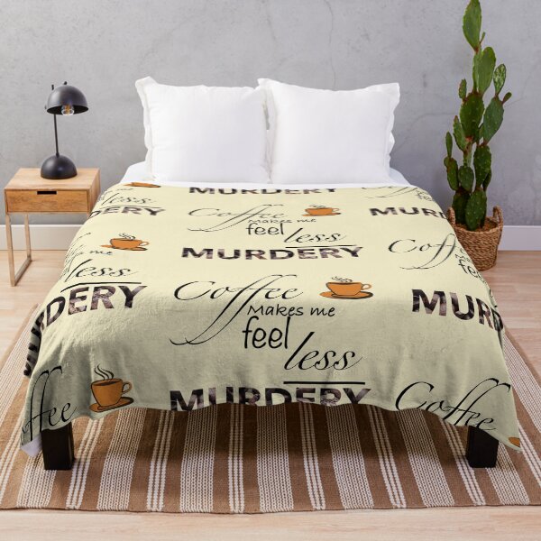 Item preview, Coffee makes me feel less murdery designed and sold by Englishmistress.
