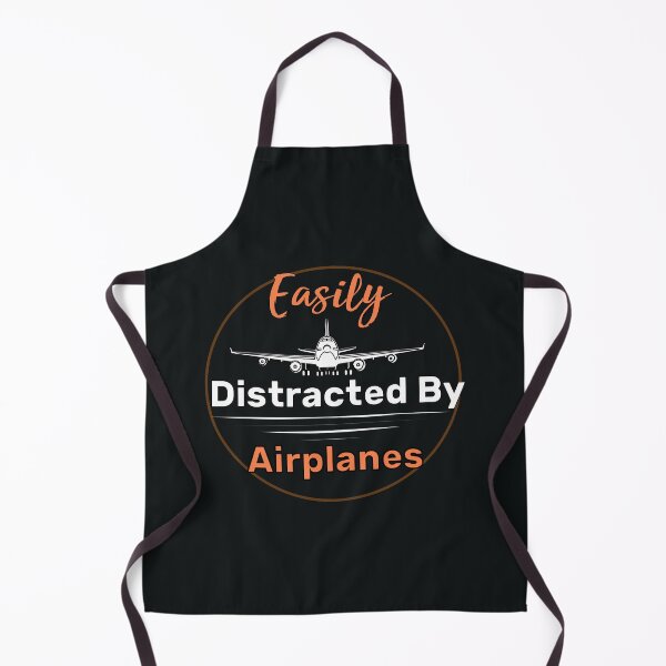 Item preview, Easily distracted by airplanes: Funny airplanes lovers design for men, women ,girls and boys. designed and sold by Otmaneshop.