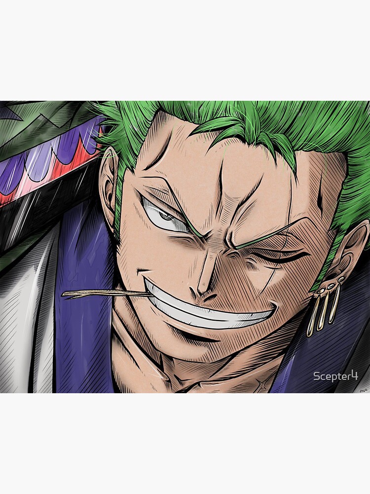 Roronoa Zoro Sticker for Sale by OnePieceStore28