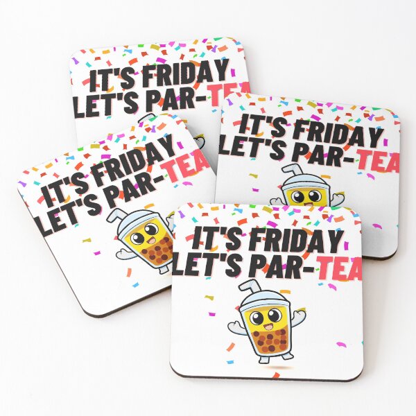 Item preview, Milktea Friday Party designed and sold by Daluyong.