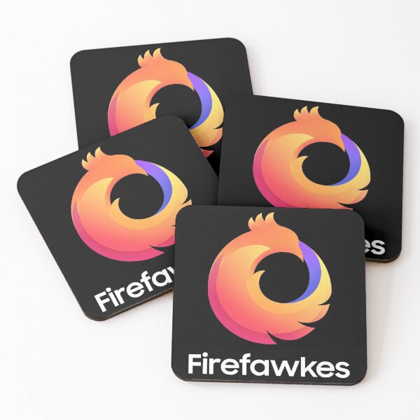 Item preview, Firefawkes Design (White Text) designed and sold by Official-VQL.