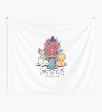 Game of Toys Wall Tapestry