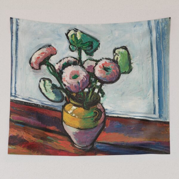Item preview, "Zinnias" by H. Lyman Sayen designed and sold by Fiona-Lynn Designs.