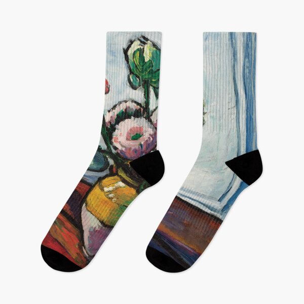 Artikelvorschau, „Zinnias“ von H. Lyman Sayen entworfen und verkauft von Fiona-Lynn Designs.