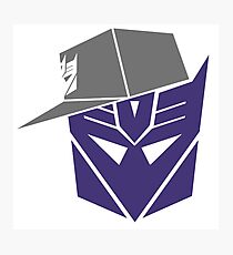 Decepticon Snapback Photographic Print