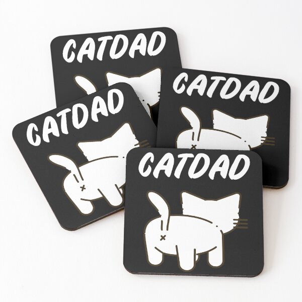 Item preview, Cat Dad Cat Lover Cat Daddy Cat Parent Cat Owner designed and sold by Tasha McGlashan.