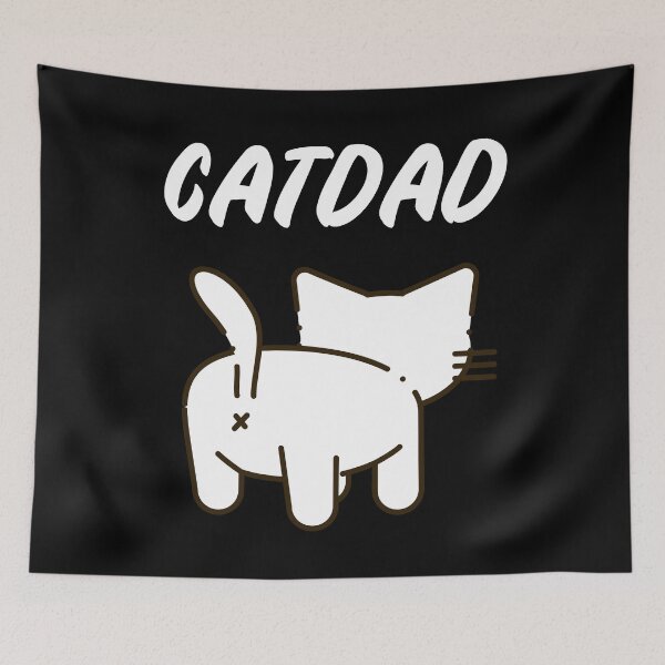 Item preview, Cat Dad Cat Lover Cat Daddy Cat Parent Cat Owner designed and sold by Tasha McGlashan.