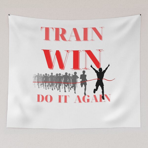 Item preview, Train, WIN, Do It AGAIN designed and sold by Fabuluss4Life.