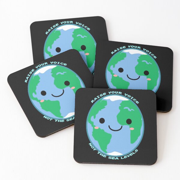 Item preview, Save Earth raise your voice not sea levels designed and sold by Yassinekam.