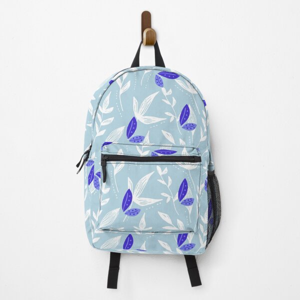 Item preview, Blue Bay Leaf Pattern designed and sold by novihasan.
