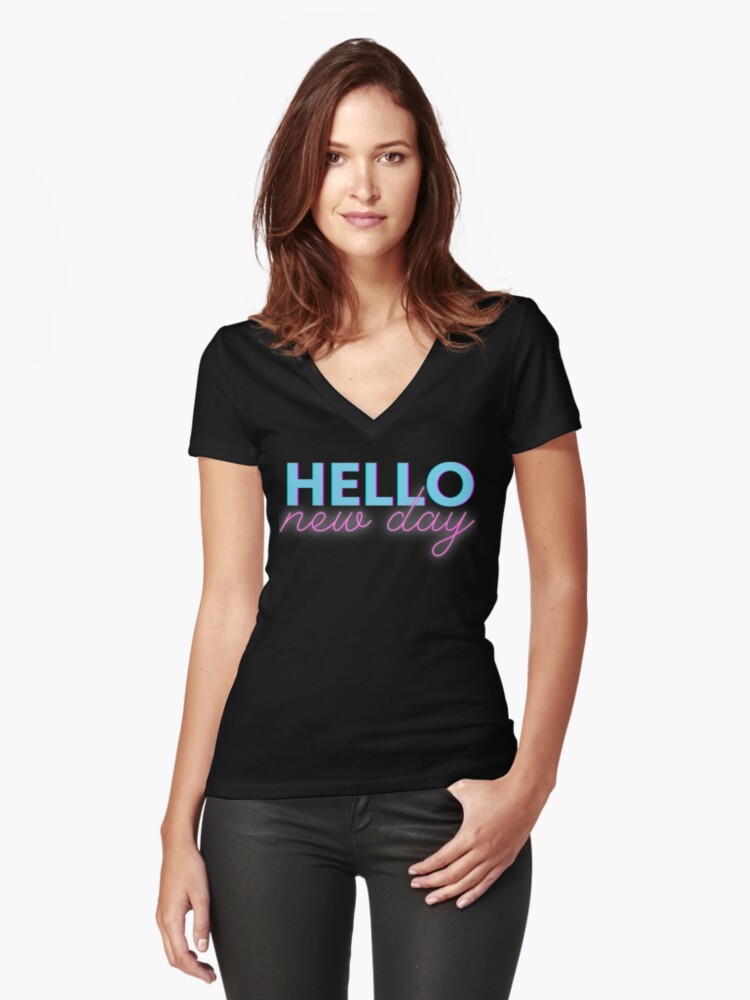 a new day v neck t shirts