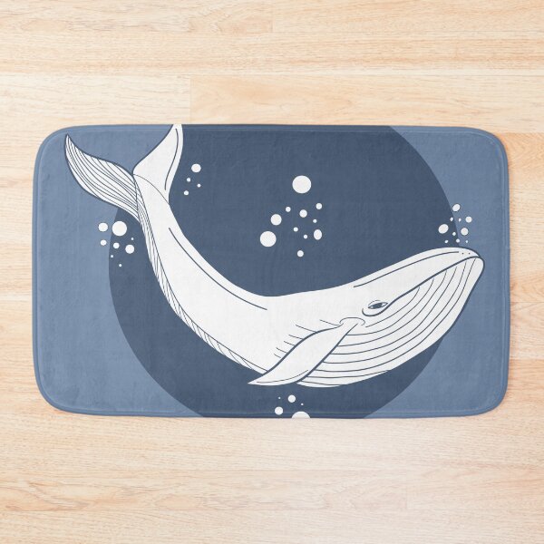 Whale Bath Mat