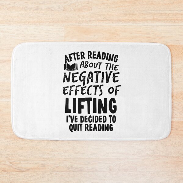 Item preview, Funny Quit Lifting Quote designed and sold by HalpinDesign.