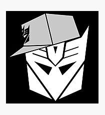 Decepticon Snapback for Darker Products Photographic Print