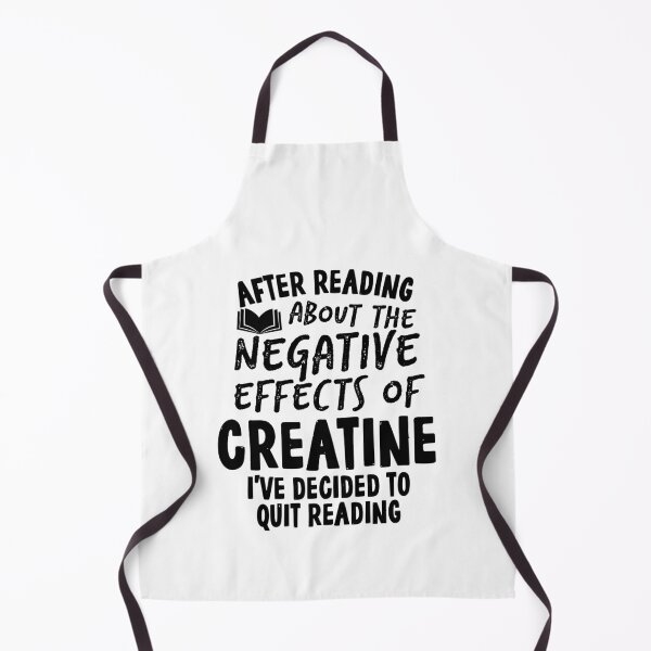 Item preview, Funny Quit Creatine Quote designed and sold by HalpinDesign.