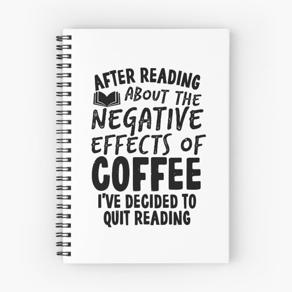 Item preview, Funny Quit Coffee Quote designed and sold by HalpinDesign.
