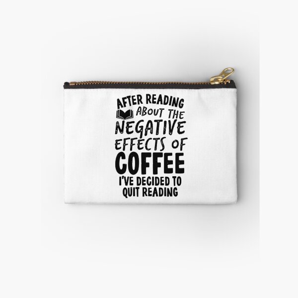 Item preview, Funny Quit Coffee Quote designed and sold by HalpinDesign.