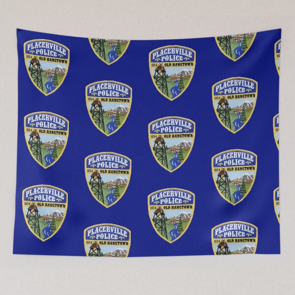 Item preview, Placerville Police designed and sold by Lawrence Baird.