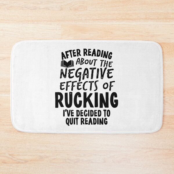 Item preview, Funny Quit Rucking Quote designed and sold by HalpinDesign.
