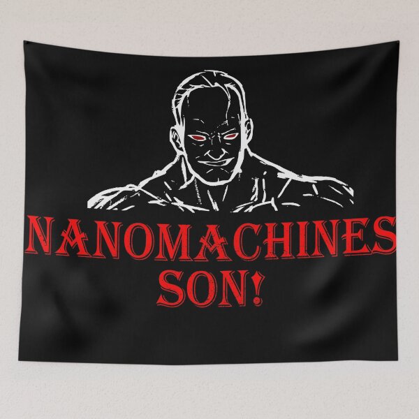 Item preview, Nanomachines Son! - Senator Armstrong - Kojima - Videogame   designed and sold by jacob-jendrey.