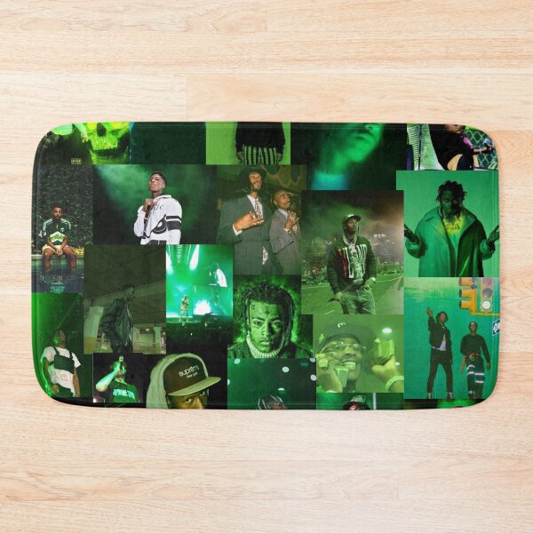 Item preview, green rap collage designed and sold by morgananjos.