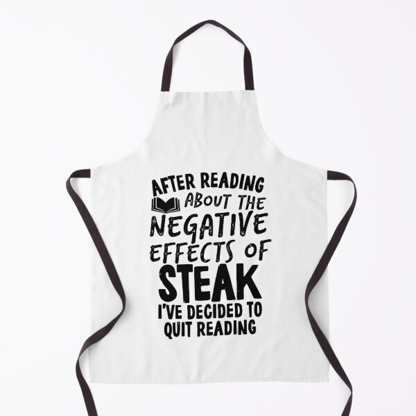 Item preview, Funny Quit Steak Quote designed and sold by HalpinDesign.