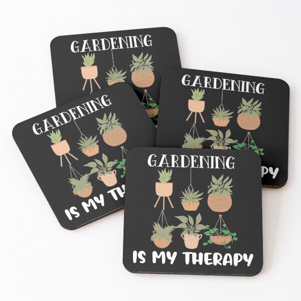 Item preview, Gardening Is My Therapy Funny Plant Lover Gardener Gift  designed and sold by zahra369der.
