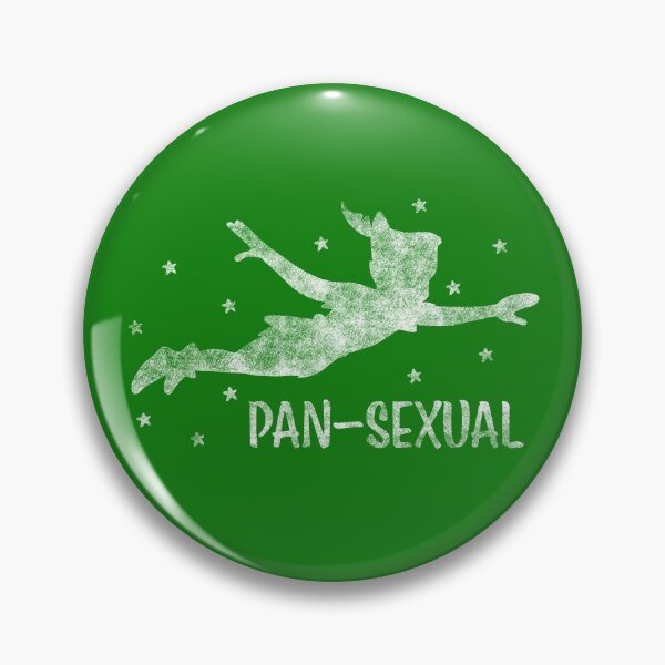 Item preview, Pansexual Peter Pan Vintage Design for LGBTQIA Pride  designed and sold by SteamParliament.
