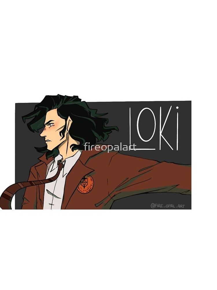 Thumbnail 5 of 5, iPhone Case, Loki (version 1) designed and sold by fireopalart.