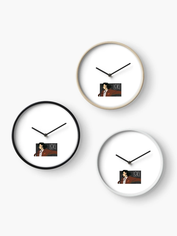 Thumbnail 3 of 4, Clock, Loki (version 1) designed and sold by fireopalart.