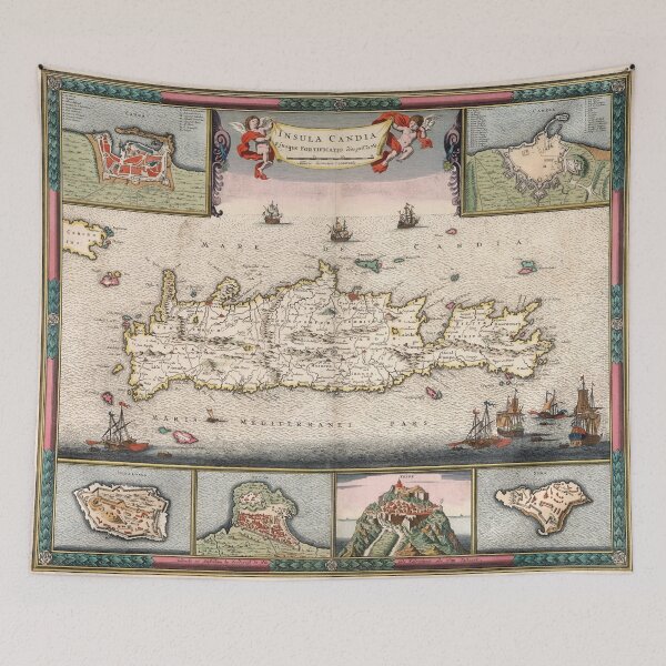 Item preview, Mapa de la isla de Creta, 1682 por Frederik de Wit designed and sold by nextstepdesigns.