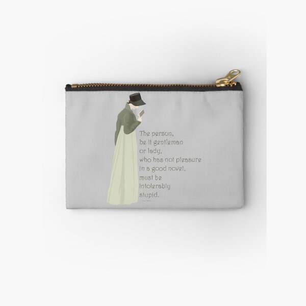 Item preview, A Good Novel - Regency Lady Jane Austen Quote designed and sold by MissBennett.