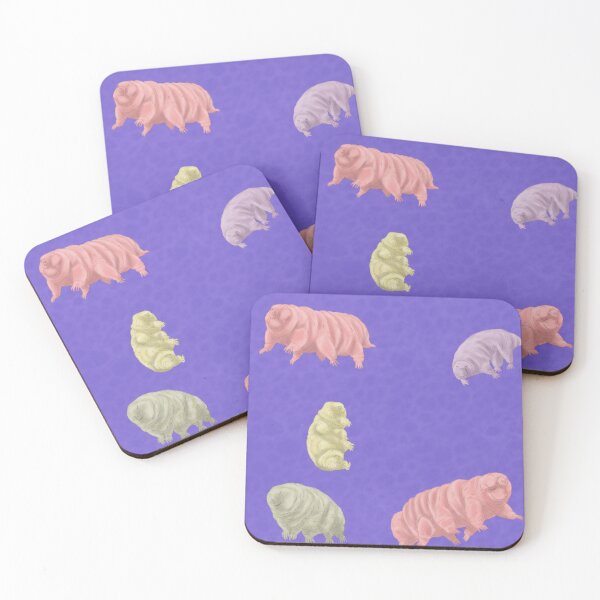Item preview, Tardigrade Pattern Purple/Blue designed and sold by Ashley Gagnon.