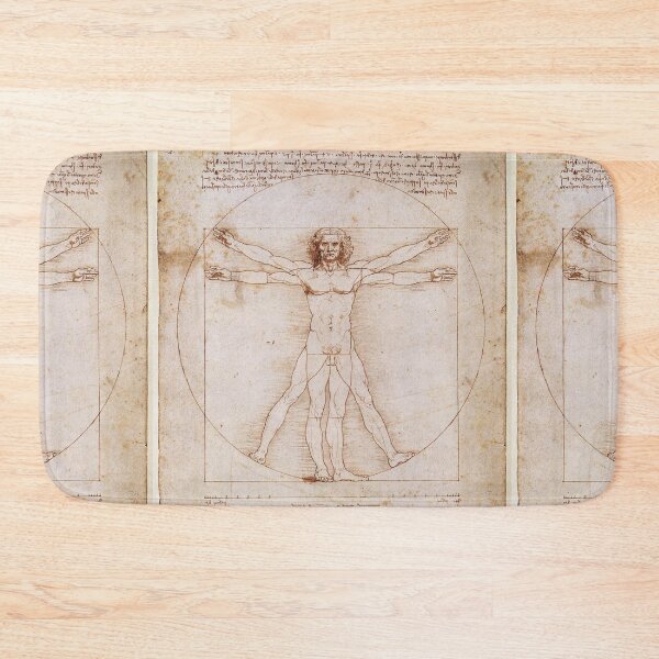 Item preview, Leonardo Da Vinci • Vitruvian Man designed and sold by abbazabba.