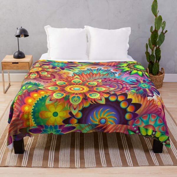 Item preview, psychedelic mandala designed and sold by JL-Genuine.
